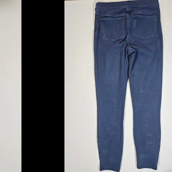Spanx Jeggings Womens Medium Blue Casual Activewear‎ Soft Comfortable Leggings - Picture 10 of 15